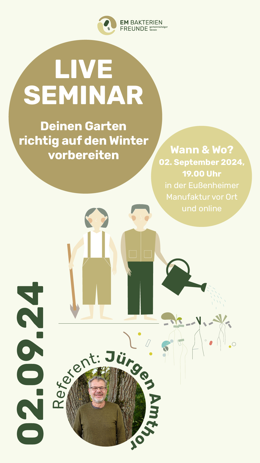 Live Vortrag: Garten winterfest machen